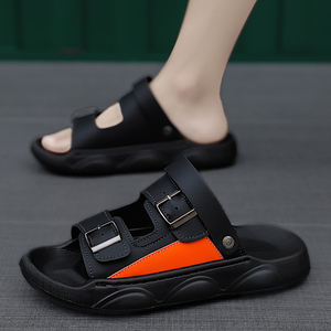 Sandalias Deportivas Ligeras y Transpirables para Hombre, Verano/Invierno, con Amortiguación, Malla en la Parte Superior, Chanclas de Moda 2023 - Product Image 5