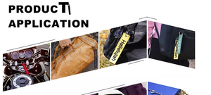 <span class=keywords><strong>Porte</strong></span>-clés personnalisés avec Logo brodé, retrait de vol avant le vol, vente en gros - Product Image 5