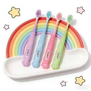 Высококачественная детская мягкая зубная щетка в индивидуальной упаковке, с милым дизайном в виде кошачьей лапки, для детей 3-10 лет, отправка немедленно. - Product Image 2