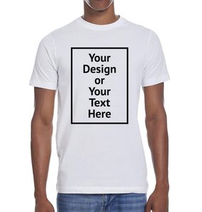 Magliette JX personalizzate disegnano <span class=keywords><strong>la</strong></span> <span class=keywords><strong>tua</strong></span> maglietta per uomo e donna magliette stampate personalizzate con foto sul retro - Product Image 1