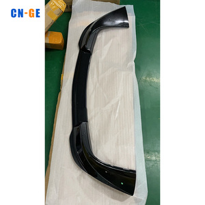 CNGE Design Plastique ABS Brillant Noir ou Fibre <span class=keywords><strong>de</strong></span> Carbone Spoiler arrière extension pour <span class=keywords><strong>BMW</strong></span> <span class=keywords><strong>X2</strong></span> F39 2014-2018 - Product Image 4