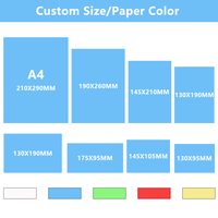 Ramette de papier autocopiant A4 Kingcolor NCR pour impression continue sur ordinateur, carnets de reçus autocopiants