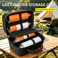 Sac de transport pour pique-nique extérieur personnalisable, grande capacité, léger, antichoc, anti-poussière, étui en EVA pour cartouche de gaz