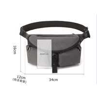 Sac bandoulière homme personnalisé avec logo, grande capacité, en toile, multifonctionnel, pour sport et activités de plein air