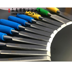 Cinceles para trabajar la madera, mango de plástico, 130 mm de longitud, herramientas manuales planas y redondas para carpintería - Product Image 3