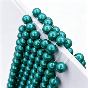 <span class=keywords><strong>Perles</strong></span> <span class=keywords><strong>en</strong></span> verre de 6 mm pour cristaux <span class=keywords><strong>Swarovski</strong></span>, couleur gris clair, blanc nacré, rose, bleu nuit, <span class=keywords><strong>en</strong></span> stock pour la fabrication de bijoux et bracelets - Product Image 4