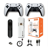 K8 Pro konsol Game 4K Android, konsol Game klasik 40000 Game 64GB HD Retro untuk Gaming PS1/GBA