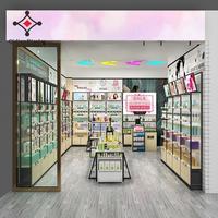 Étagère de présentation modulaire personnalisée pour magasin de cosmétiques, haute qualité, rendu 3D gratuit en 3 jours, service OEM/ODM disponible