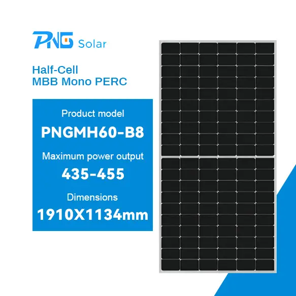 Solar panel 440W 445W 450W 455W 460W Mono kristalline PV-Module Zum Verkauf Fabrik lieferanten preis