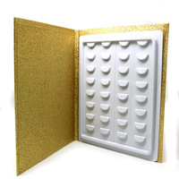 Faux cils de vison 3d avec boîte d'emballage, 5 pièces, meilleure vente, livraison gratuite