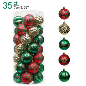 EAGLEGIFTS American Giant Big <strong>Large</strong> <strong>Xmas</strong> Tree Ball Ornament Set 2025 Family Indoor Decoration Christmas Shatterproof <strong>Baubles</strong> - Product Image 6
