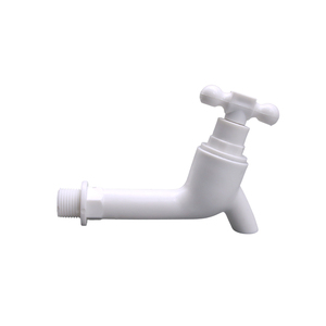 China Hotsale PP Abs Kichen Faucet Plastic Bibcock DN15 Water Tap with T-shape Handle - Product Image 1