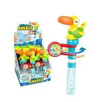 Sifflet d'oiseaux d'eau 2 en 1 Tambour à main Baguette à bulles Jouet sifflant Musique Bulle Amusante pour enfants Pique-nique et événements en plein air