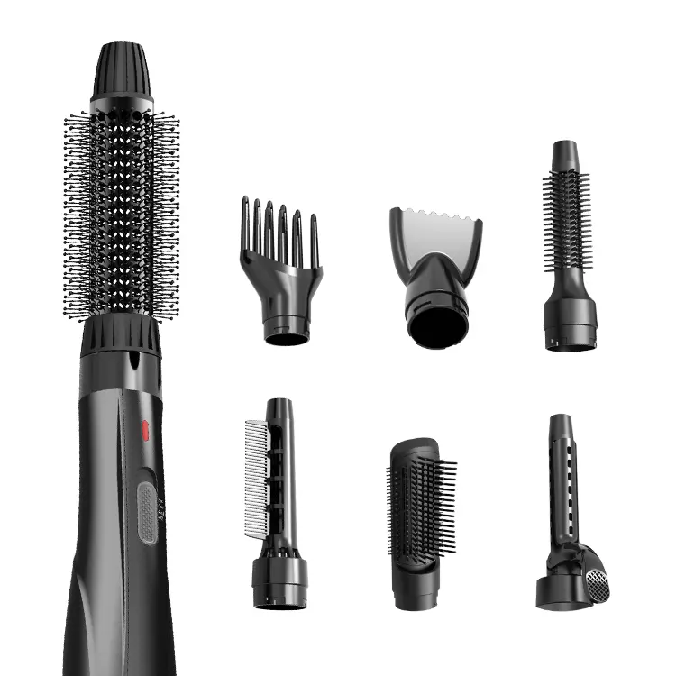 Blow One-Step Dryer And Volumizer Hot Air Straightener Hair Brush Cabelo Escova Secador De Sopro