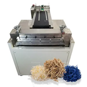 Machine à déchiqueter le papier froissé pour la maison, Machine à déchiqueter le papier droit pour boîte de remplissage, déchiqueter le papier froissé