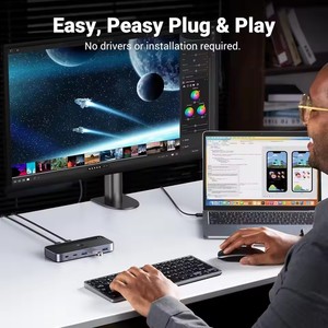 UGREEN CM662 <span class=keywords><strong>Switch</strong></span> USB 3.0 per 2 Computer, Condivisione Dispositivi Tipo <span class=keywords><strong>C</strong></span> e USB, Switcher a 4 Porte per Condividere Tastiera e Mouse, Hub USB - Product Image 4