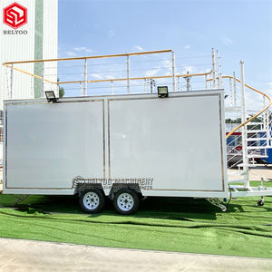 Remolque de escenario de concesión de camión de comida de dos pisos móvil personalizado de dos pisos con equipo de cocina multiusos - Product Image 4