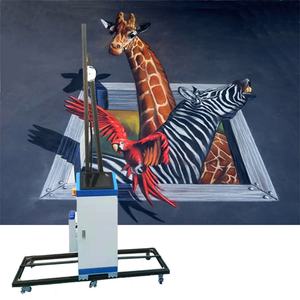 Imprimante à jet d'encre UV 3D pour panneaux muraux en PVC, machine d'impression sur panneaux muraux en PVC pour peinture murale sur fond de verre - Product Image 5