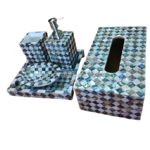 Juego de baño de lujo de 4 piezas montado en la pared para hoteles y spas Accesorios de hardware sanitario - Product Image 3