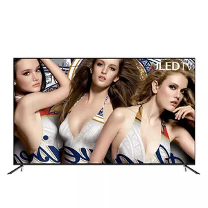 2023 OEM 55 Inch 4K Television Ross Gold Smart Flat Screen LCD TV Smart LED TV smart screen
