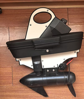 Moteur Électrique de Pêche à la Traîne Étanche 44 lb pour Kayak, Planche à Pagaie et Bateau