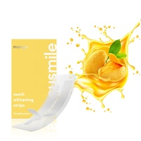Bandes blanchissantes pour les dents Oem Pap Bandes blanchissantes pour les dents à saveur de fruits et sans glissement
