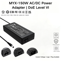 Adaptateur d'alimentation MYIXI 52V 7V 7.9V 12.6V 5A 10A 4A 3A 2A pour commutateur PoE, sortie AC/DC 21V 12V USB-C 5V 4.0*1.7mm