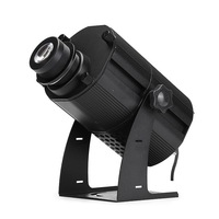 Projecteur de logo Gobo LED personnalisé pour la construction industrielle, publicité extérieure, projection murale, indice de protection IP65, alliage d'aluminium