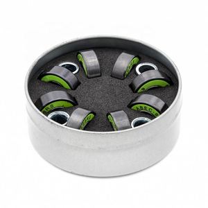 Roulements de skateboard haute vitesse ABEC-9 608 2RS 8*22*7mm, lubrifiés à l'huile, en acier chromé, emballage en boîtes métalliques et plastiques - Product Image 1