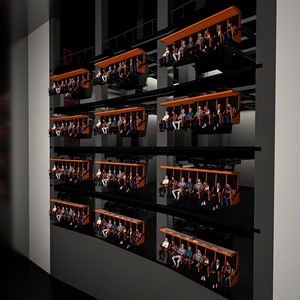 Simulateur de vol VR 2026 Nouveau cinéma dôme de réalité virtuelle 3D Simulateur de montagnes russes à mouvement 7D Immersif cinéma volant 9D 12D - Product Image 5