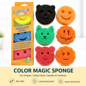 Spugna Multiuso per Pulizia Cucina e Casa, Resistente agli Odori, Controllo della Temperatura, Colore Intenso, Senza BPA - Product Image 1