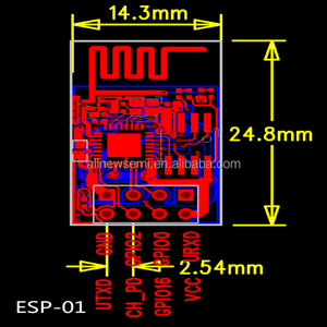 Envío gratuito ESP-01 ESP8266 WIFI módulo inalámbrico - Product Image 5