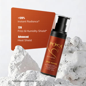 Sérum capillaire POSA <span class=keywords><strong>Gloss</strong></span> <span class=keywords><strong>Revolution</strong></span>, traitement anti-fourches, réparation des cheveux, huile d'argan biologique, protection anti-frisottis 72H pour tous types de cheveux - Product Image 4