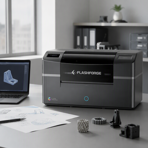 Imprimante 3D couleur Flashforge CJ270 MJP, haute précision 7μm, 180*120*100mm, support soluble dans l'eau - Product Image 1