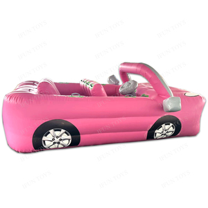 Máy bay phản lực xe thể thao dưới nước vui chơi giải trí công viên Rides <span class=keywords><strong>Inflatable</strong></span> towable thuyền PVC nổi xe để bán - Product Image 5