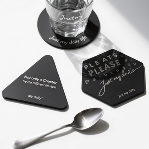 OEM de fábrica de encargo lote a granel al por mayor de metal de acero inoxidable bebida taza de té posavasos logotipo personalizado - Product Image 2