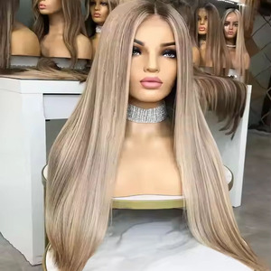 <span class=keywords><strong>Parrucca</strong></span> europea in pizzo pieno stile naturale per capelli <span class=keywords><strong>biondo</strong></span> Color <span class=keywords><strong>platino</strong></span> <span class=keywords><strong>parrucca</strong></span> frontale in pizzo trasparente per donne bianche - Product Image 4