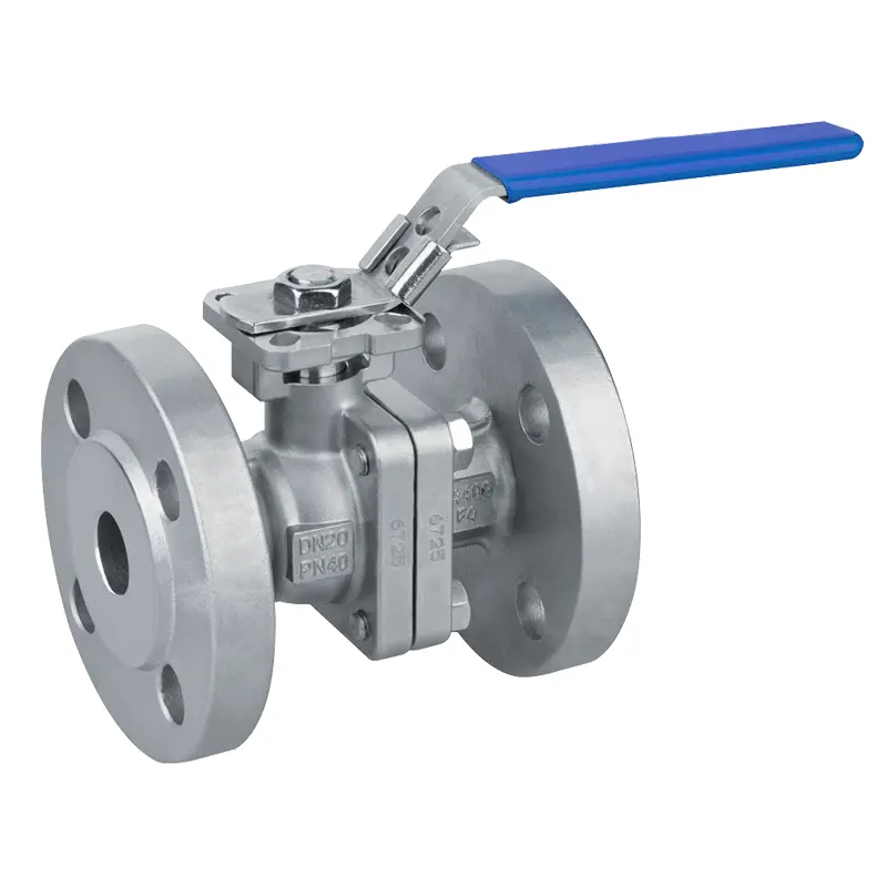 Flange Ball Valve 2pc 4 6 Inch Fixed Manual Flange Ball Valve