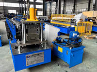 Máquina de Perfilado de Rollos para Vigas de Almacenamiento Metálicas en Almacenes, de Alta Seguridad y Dimensiones Personalizables, con Motor PLC y Rodamientos, de Fábrica BN