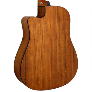 12 <b>String</b> Acoustic Guitar Spruce Plywood Walnut Back and Sides Cutaway Design Matte Musical <b>Instrument</b> - Product Image 5