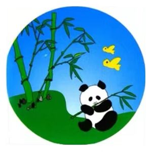 เครื่องประดับตั้งโต๊ะแก้วโอเปร่าจีนสำหรับงานฉลองตรุษจีน ของที่ระลึกที่สมบูรณ์แบบสำหรับเพื่อนและใช้ในสำนักงาน - Product Image 2