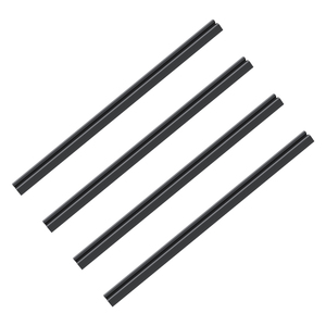 2 pièces - Bande de protection universelle en cuir et caoutchouc pour vitres latérales de voiture - Pour pare-brise - Kits intérieurs - Product Image 2