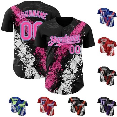 Black and Pink and White