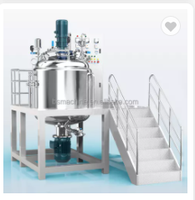 Mélangeur d'homogénéisateur cosmétique 100L pour crème/lotion/usine de lavage CE abordable haute efficacité 220V/380V