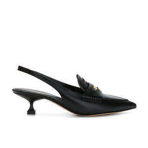 Versión en Piel de Vacuno~Sandalias de Tacón Fino con Punta Puntiaguda y Talón Descubierto al Estilo de Su <span class=keywords><strong>Yinyin</strong></span> para Mujer, Suela de Goma, Forro de Microfibra - Product Image 5