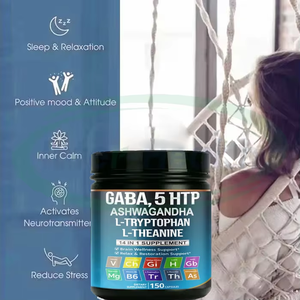 Compléments alimentaires Ausreson, comprimés pour le sommeil profond, naturels, L-tryptophane, Ashwagandha, mélatonine, GABA, 5-HTP, comprimés pour le sommeil - Product Image 3