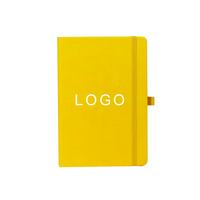 Carnet de notes personnalisé avec logo d'entreprise, couverture rigide en cuir PU noir de qualité supérieure, pour cadeaux d'entreprise