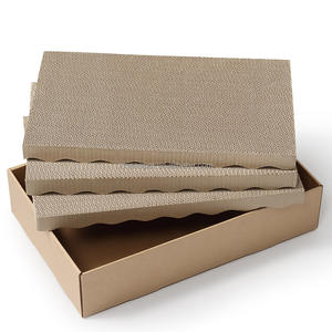 Zhizao KB30-Z6 Tempat Tidur Kucing Bentuk Kotak Modern Ramah Lingkungan Desain Khusus Bahan Berbasis Kertas Kemasan Karton - Product Image 4