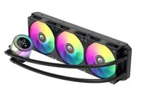 Refroidisseur d'eau pour CPU Baidi 360, radiateur de 360 mm avec affichage du volume d'air ARGB pour boîtier d'ordinateur, type de refroidissement par eau 12 VDC