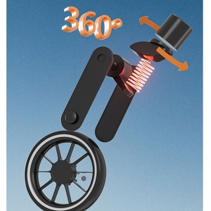 Biểu Tượng Tùy Chỉnh Sang Trọng Vật Nuôi Du Lịch Giỏ Hàng Kích Thước Nhỏ Đóng Mở Mèo Giỏ Hàng Tàu Sân Bay Với Kéo Rod Trọng Lượng Nhẹ Và Có Thể Gập Lại Tính Năng - Product Image 3